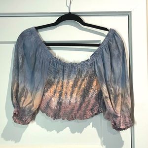 Tie Dye Crop Top